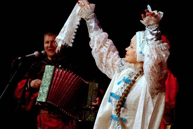 Ensemble Barynya, Miami Dade College, Miami, FL, Florida, 03-04-2010, McCarty Theater, Kendall Campus, Photo By Camilo Rios, Kendall Media, Valentina Kvasova, Mikhail Smirnov