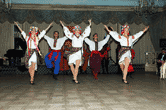 Peasant dance of Ukraine Hopak photo