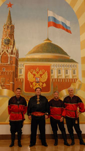 Russian folk music band Barynya in Russian Embassy, Washington D.C