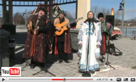 Barynya performance at the Russian Winter Festival in Albany, New York on February 28, 2009