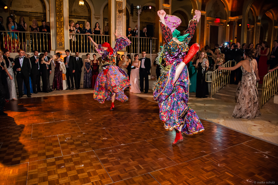 Dancers Olga Chpitalnaia and Valentina Kvasova, Photo credit :: Maike Schultz, Annual Petroushka Ball 2014, The Plaza, New York City