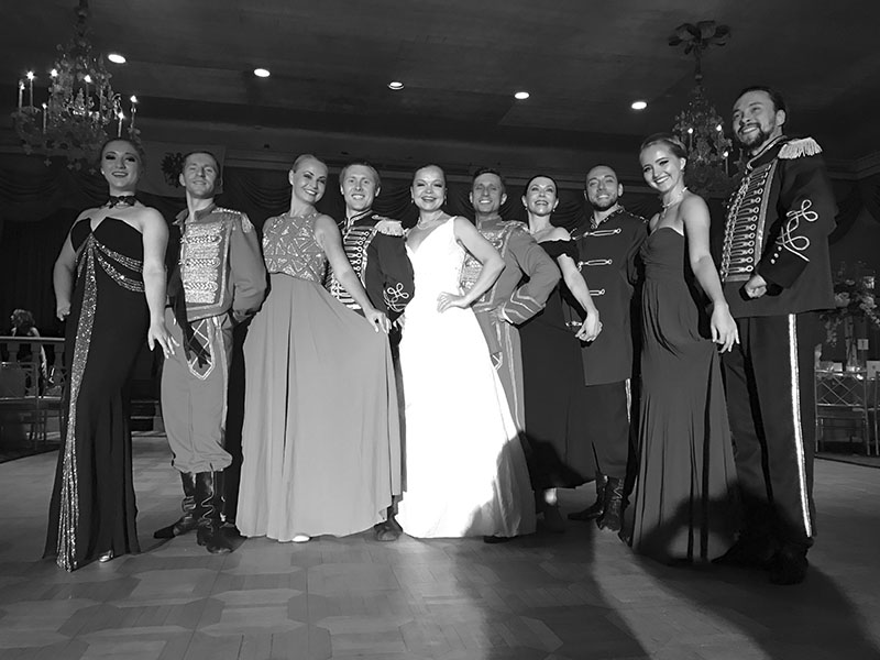 Russian Nobility Ball 2017, Hotel Pierre, New York City, Ensemble Barynya Dancers, Anna Brovkina, Ekaterina Brovkina, Valentina Kvasova, Olga Chpitalnaia, Simona Zhukovsky, Vladimir Nikitin, Serhiy Tsyhanok, Konstantin Tulinov, Danila Sherstobitov, Alexander Rudoy