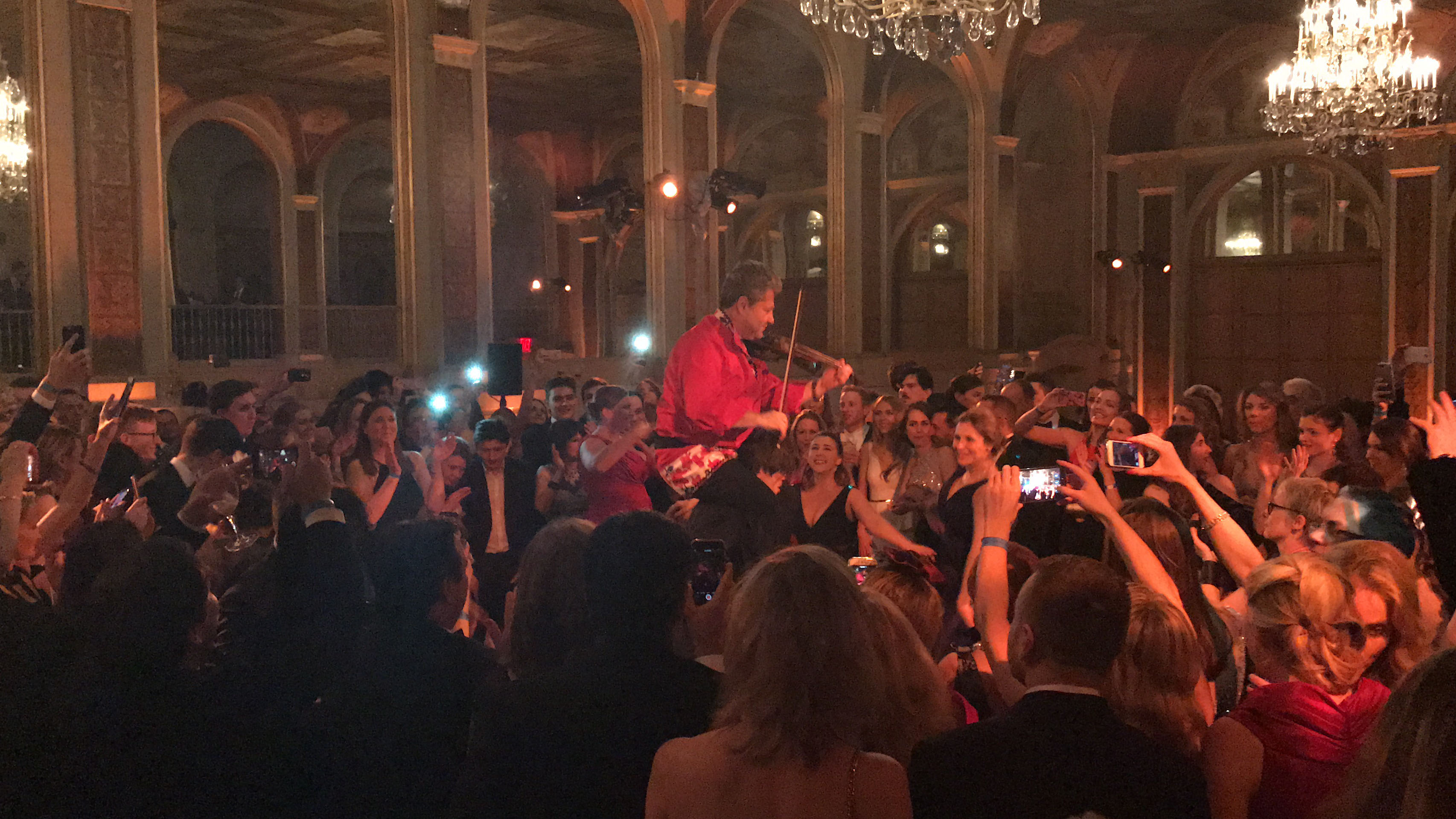 Petroushka Ball-2017, Barynya Balalaika Orchestra, violinist Yaroslav Bell, The Plaza Hotel, New York City, USA