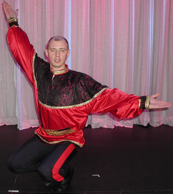 Russian dance Petr Tikhonov