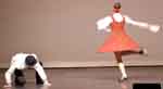 Barynya Russian folk dancers Andrij Cybyk and Ganna Makarova