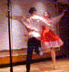 Kadril or quadrille, dance of the Moscow suburbs, Russian round dance Russkii khorovodnyi tanets