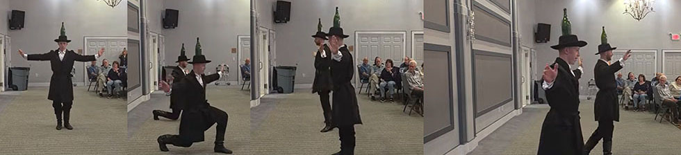 BOTTLE DANCERS USA, Jewish Dancers New Jersey, August 29 2026, Rosh Hashanah dinner at Shalom Club at Four Seasons in Englishtown, New Jersey, Monmouth County