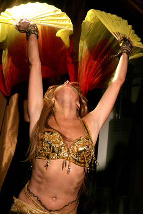 Belly dancer Anna from New York City