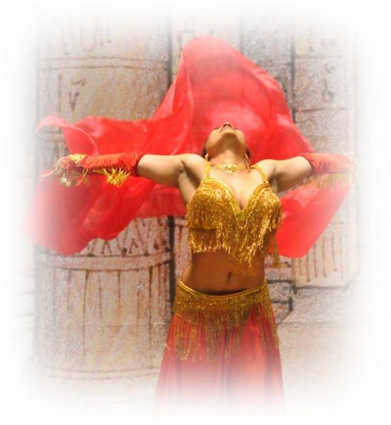 Egyptian belly dancer Saiedah