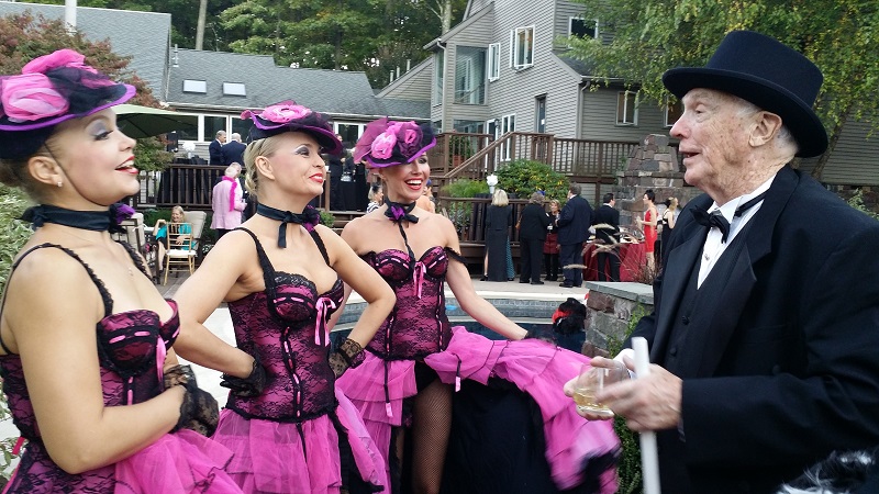 French Paris Style Moulin Rouge Themed Cabaret party in New Jersey