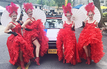 NYC CAN-CAN DANCERS - Cabaret Dancers New York - Can-Can dancers for hire in New York City