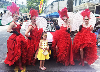 NYC CAN-CAN DANCERS - Cabaret Dancers New York - Can-Can dancers for hire in New York City