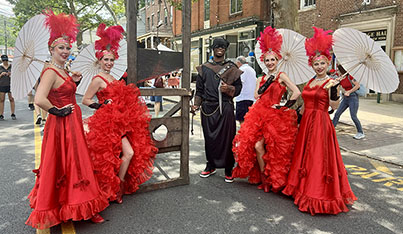 NYC CAN-CAN DANCERS - Cabaret Dancers New York - Can-Can dancers for hire in New York City