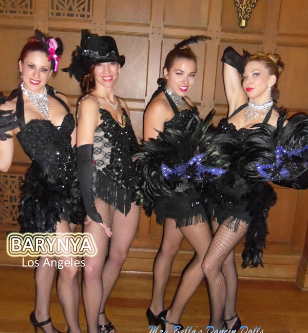 LA Bella's Showgirls LA Can-Can dancers