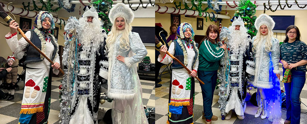 ��� ����� ���������� ���� ��� � ��������, ���� ���-����, ��� ���� ������ � ��������, Ded Moroz Show in Brooklyn New York, Ded Moroz, Snegurochka, Baba Yaga, Nostrand Gardens Coop, Brooklyn, NY