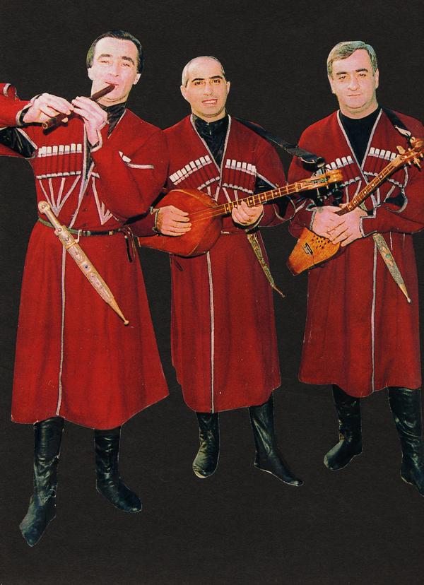 Georgian music trio Saunje