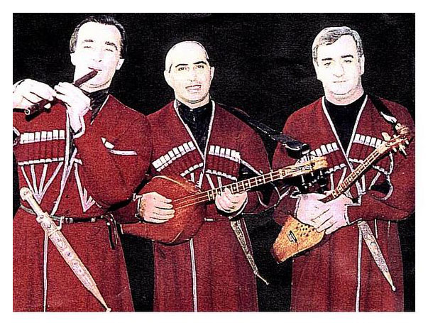 Georgian music trio Saunje