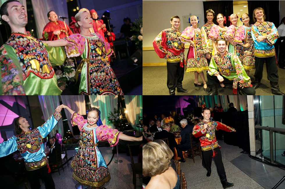 Ensemble Barynya, National Constitution Center, Philadelphia, Pennsylvania, 2008 Liberty Medal Award Ceremony, Thursday September 18th 2008, National Constitution Center 525 Arch Street Independence Mall Philadelphia PA 19106, Mikhail Smirnov (artistic director, garmoshka, guitar, vocals), Alex Siniavski (balalaika), Leonid Bruk (balalaika-contrabass), Lev Zabeginsky (balalaika), Yan Khmel (bayan accordion), Alexander Menshikov (singer), Irina Zagornova (singer), Diana Bruk (singer), Alexey Maltsev (dancer), Anna Brovkina (dancer), Andrei Kisselev (dancer), Olga Chpitalnaia (dancer), Natalia Ejova (dancer), Valentina Kvasova (dancer), Vitaly Verterich (dancer) and Ilia Pankratov (dancer)
