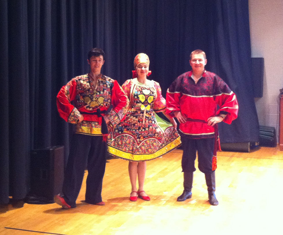 Mikhail Smirnov, Elina Karokhina, Erik Davletbaev, 11-13-2012, New Century International Middle School, Fayetteville, North Carolina