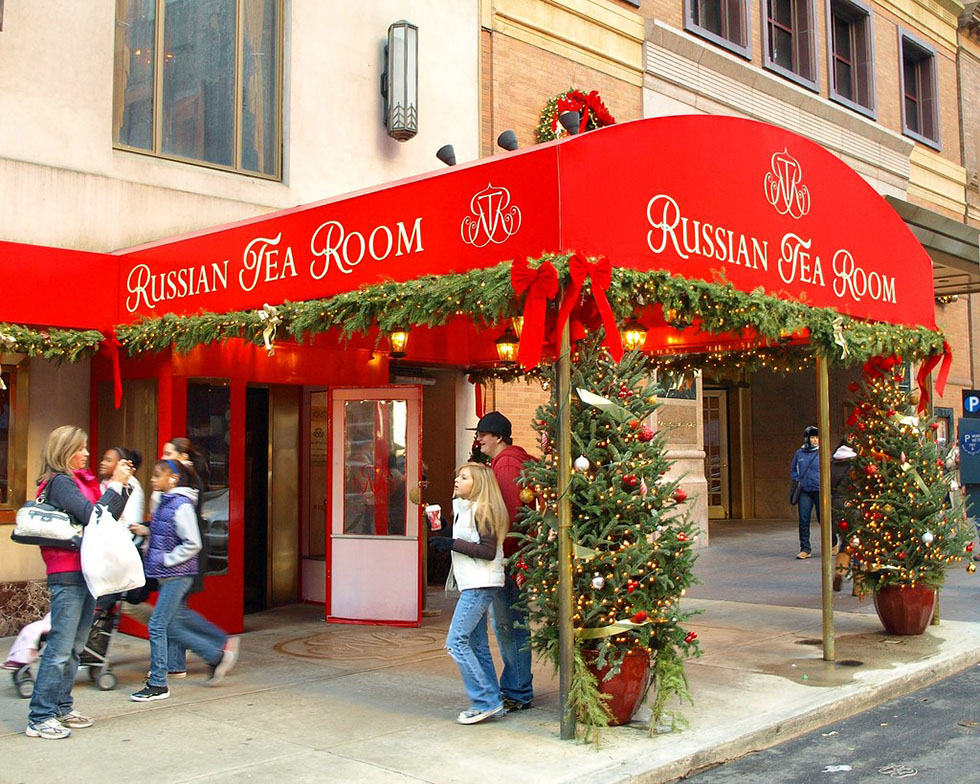 Russian Tea Room, New York City, The Russian Tea Room 150 W 57th St New York NY 10019