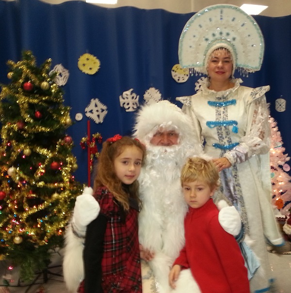 Ded Moroz Snegurochka New York Дед Мороз Снегурочка
