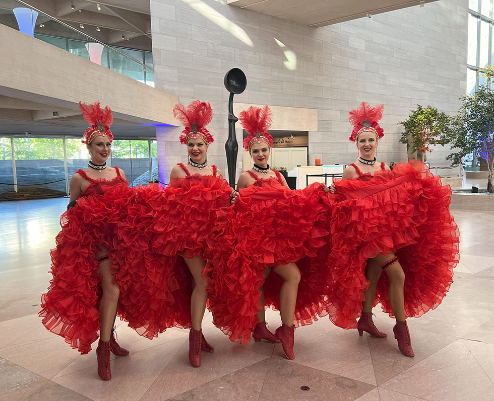 Washington, D.C. Can-Can Cabaret Dancers, National Gallery of Art, An exhibition of Paris 1874