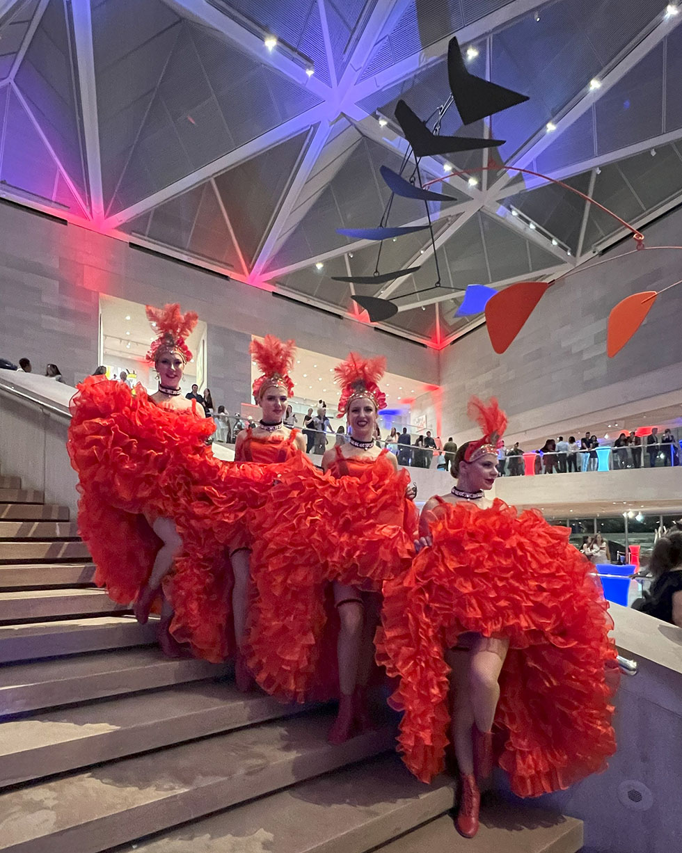 Washington, D.C. Can-Can Cabaret Dancers, National Gallery of Art, An exhibition of Paris 1874