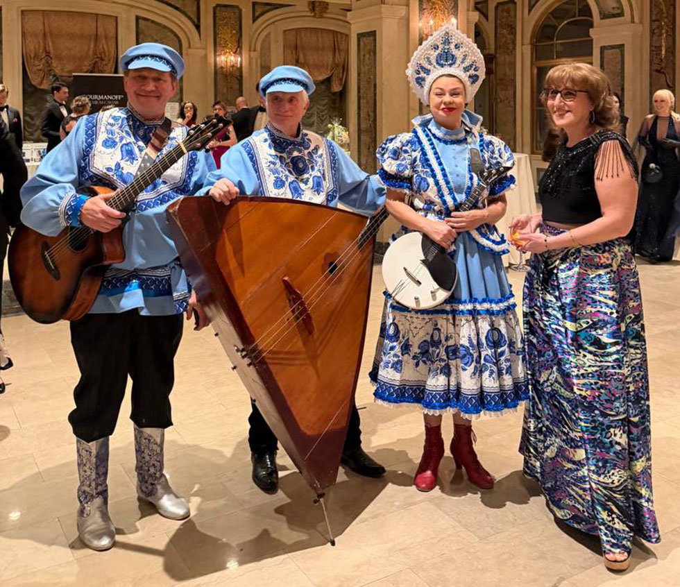 56th Petroushka Ball, Barynya Balalaika Orchestra, The Plaza Hotel, New York City, Friday February 6th 2026