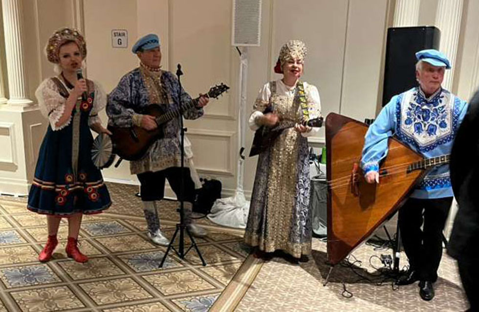 56th Petroushka Ball, Barynya Balalaika Orchestra, The Plaza Hotel, New York City, Friday February 6th 2026