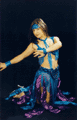 Belly dancer Victoria Gulevich, New York City
