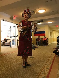 Massachusetts Assisted Living concerts, Russian Balalaika Duo, Ukrainian folk song and dance