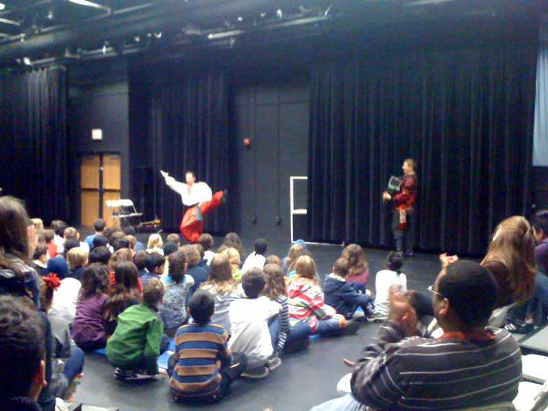 Barynya Trio, Sligo Creek Elementary School, Silver Spring, MD, Maryland, 01-14-2011, Mikhail Smirnov, Alexey Maltsev