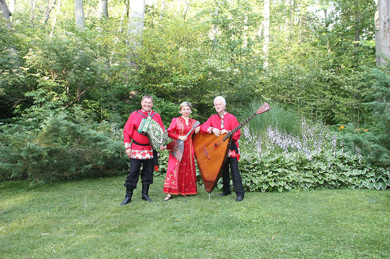 Holland, MI, Russian Balalaika music, song and dance trio in Michigan