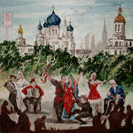Balalaika music album Barynya Russian folk songs