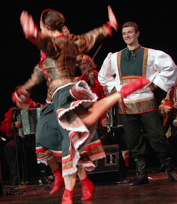Russian folk dance Barynya