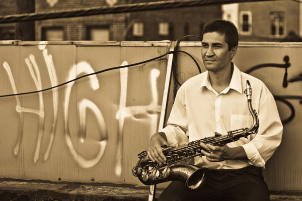 Boris Kurganov saxophone player from NYC