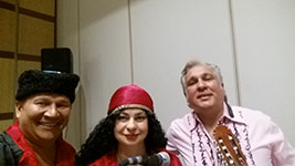 Temple Bnai Jeshrun, Short Hills, New Jersey, Russian Gypsy Roma, Tsyganski, music, songs, dance, 7 string guitar, balalaika, "Moscow Gypsy Army"