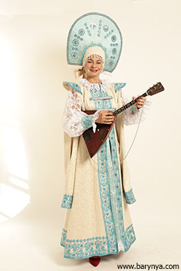 Balalaika virtuoso Elina Karokhina, photo credit Yuriy Balan
