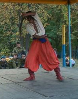 Ukrainian Cossack Martial Arts Dance Troupe Zvychay