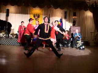 Russian folk dance "Quadrille" performed by ensemble "Barynya" from New York