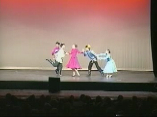 Russian Folk Dance Kadril, Dancers Olga Chpitalnaia, Vitaly Verterich, Mikhail Nesterenko, 
Ganna Makarova, Andrij Cybyk