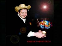 Russian folk singer Alexander Menshikov video clip
