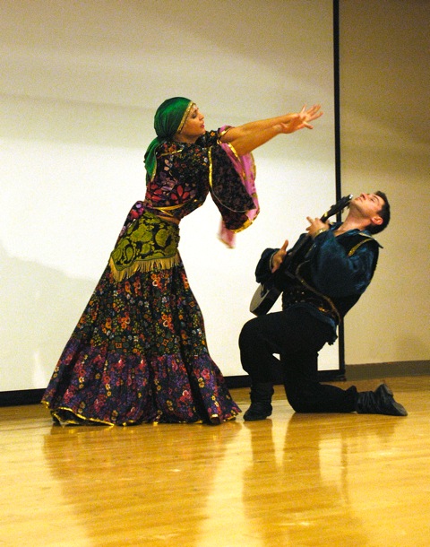Anna Brovkina, Alexey Maltsev, Ensemble Barynya, Sachem Public Library, Long Island, Holbrook, New York, 11-14-2010