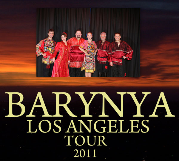 Barynya Russian dance music and song ensemble in Los Angelos, California