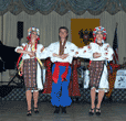 Peasant dance of Ukraine Hopak photo
