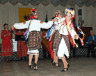 Peasant dance of Ukraine Hopak photo