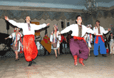 Peasant dance of Ukraine Hopak photo