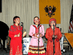 Russian folk singer Irina Zagornova