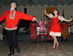Russian folk song and dance Tanok of Kursk region
