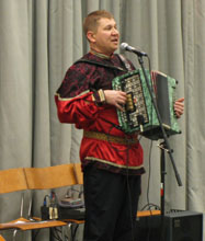 Mikhail Smirnov, ensemble Barynya concert in Chicago, Illinois